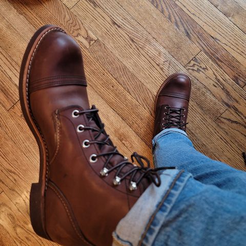 Red Wing Iron Ranger in S.B. Foot Amber Harness