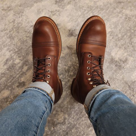 Red Wing Iron Ranger in S.B. Foot Amber Harness