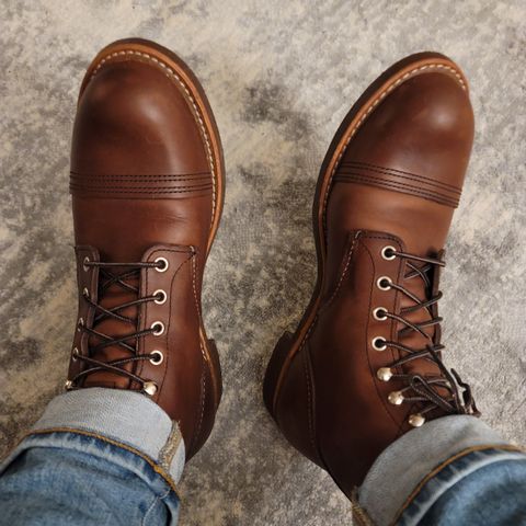 Red Wing Iron Ranger in S.B. Foot Amber Harness