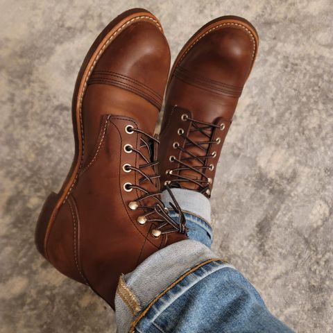 Red Wing Iron Ranger in S.B. Foot Amber Harness
