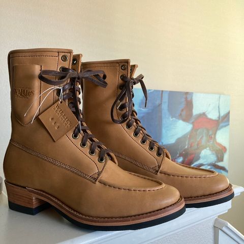 Willie's Handmade Boots Hunting Boot in Horween Natural Latigo