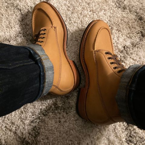Willie's Handmade Boots Hunting Boot in Horween Natural Latigo