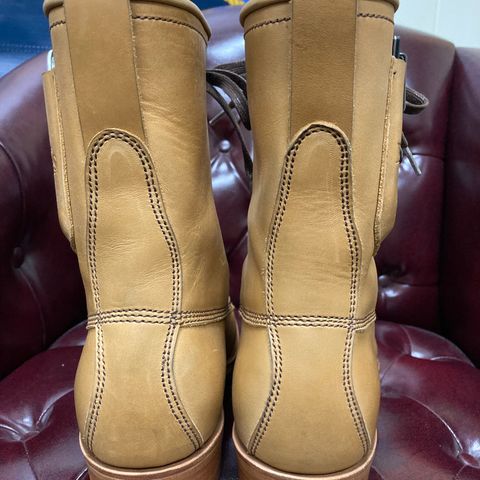 Willie's Handmade Boots Hunting Boot in Horween Natural Latigo