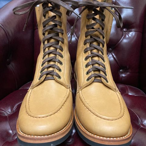 Willie's Handmade Boots Hunting Boot in Horween Natural Latigo