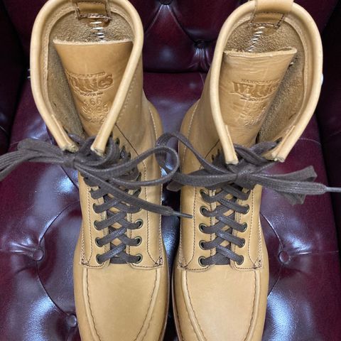 Willie's Handmade Boots Hunting Boot in Horween Natural Latigo