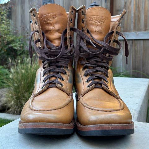 Willie's Handmade Boots Hunting Boot in Horween Natural Latigo