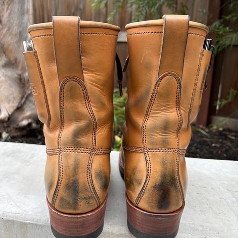 Willie's Handmade Boots Hunting Boot in Horween Natural Latigo