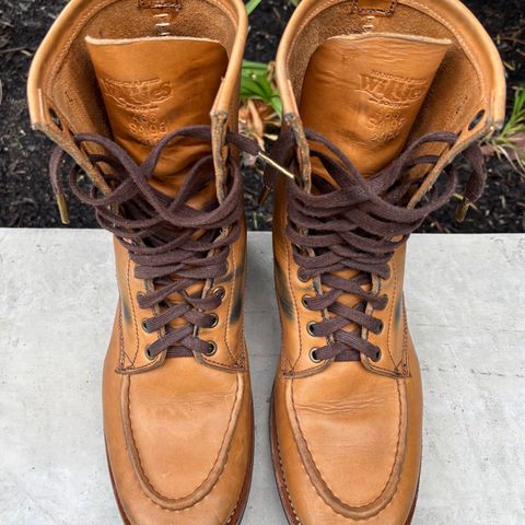 Willie's Handmade Boots Hunting Boot in Horween Natural Latigo