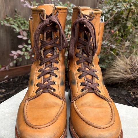 Willie's Handmade Boots Hunting Boot in Horween Natural Latigo