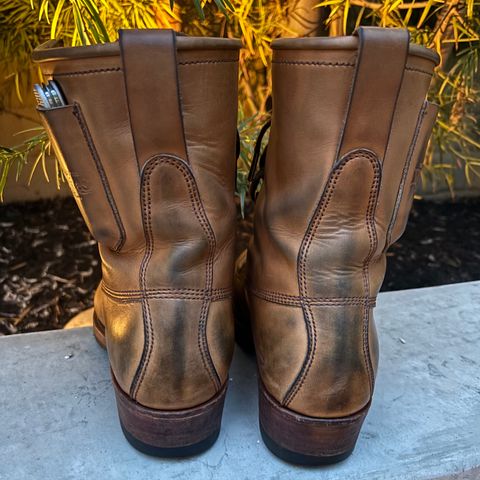 Willie's Handmade Boots Hunting Boot in Horween Natural Latigo