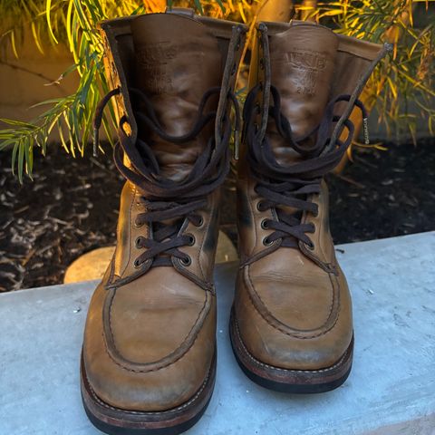 Willie's Handmade Boots Hunting Boot in Horween Natural Latigo
