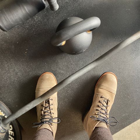 Red Wing Iron Ranger in S.B. Foot Slate Muleskinner