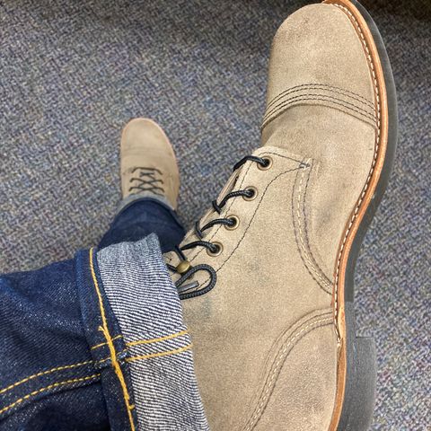 Red Wing Iron Ranger in S.B. Foot Slate Muleskinner