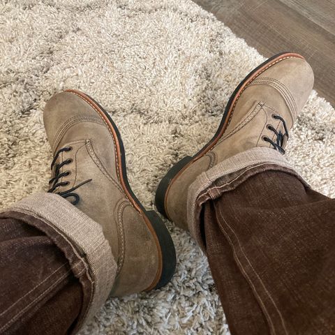 Red Wing Iron Ranger in S.B. Foot Slate Muleskinner