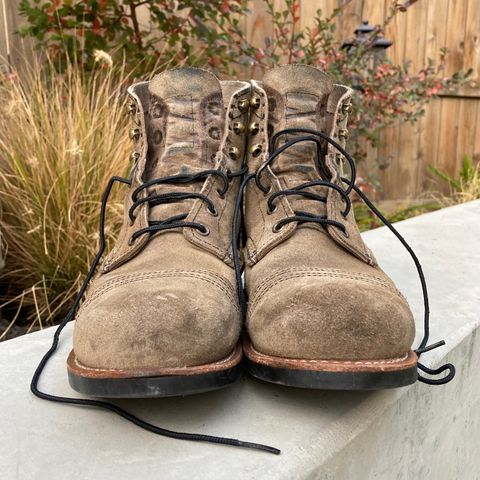 Red Wing Iron Ranger in S.B. Foot Slate Muleskinner