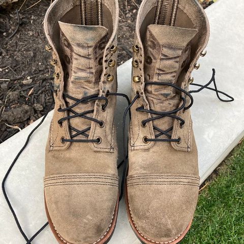 Red Wing Iron Ranger in S.B. Foot Slate Muleskinner