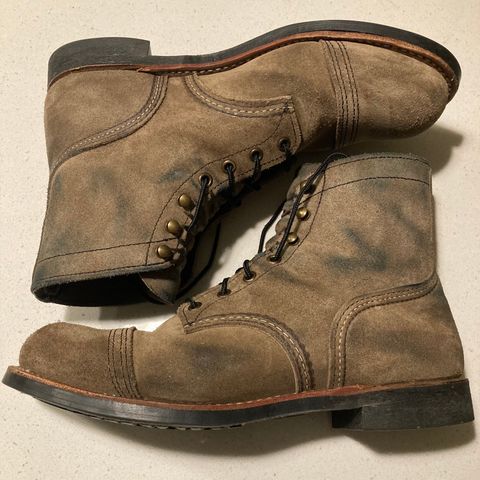 Red Wing Iron Ranger in S.B. Foot Slate Muleskinner