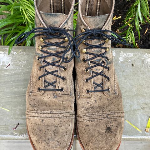 Red Wing Iron Ranger in S.B. Foot Slate Muleskinner