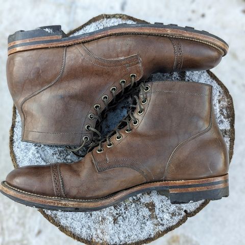 View photo of Viberg Service Boot BCT in Maryam 1071 Horsebutt