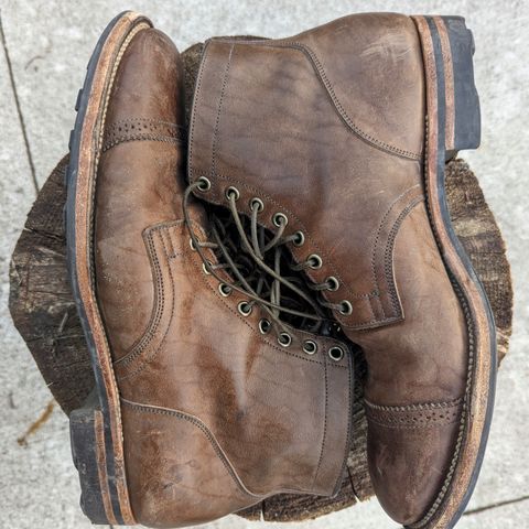 View photo of Viberg Service Boot BCT in Maryam 1071 Horsebutt