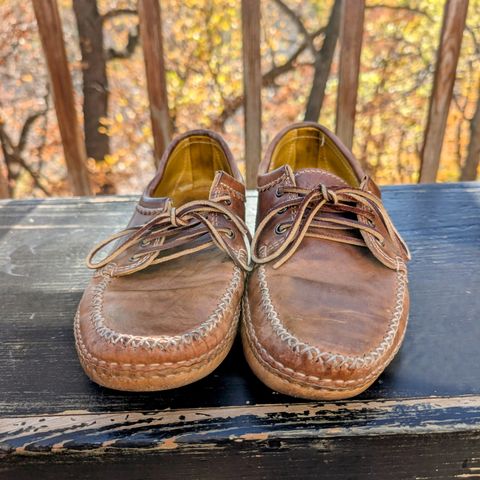 Quoddy Grizzly Moc in Maryam Fango Horsebutt