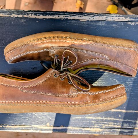 Quoddy Grizzly Moc in Maryam Fango Horsebutt