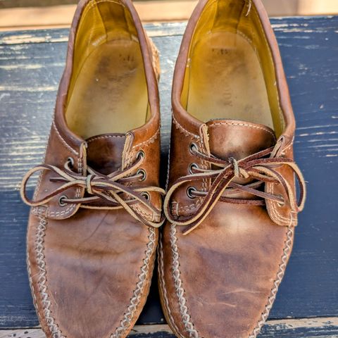 Quoddy Grizzly Moc in Maryam Fango Horsebutt