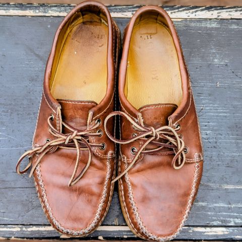 Quoddy Grizzly Moc in Maryam Fango Horsebutt