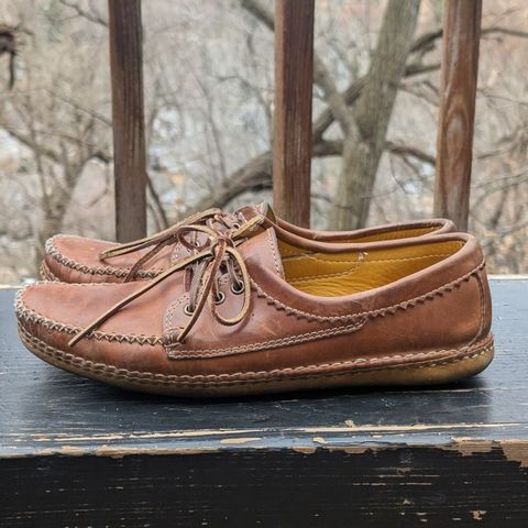 Quoddy Grizzly Moc in Maryam Fango Horsebutt