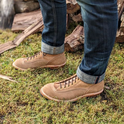 John Lofgren Donkey Puncher Boots in Horween Natural Chromexcel Roughout