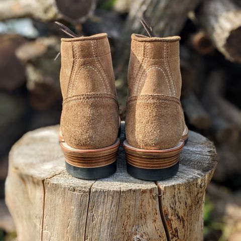 John Lofgren Donkey Puncher Boots in Horween Natural Chromexcel Roughout