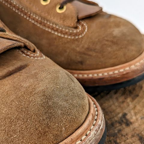 John Lofgren Donkey Puncher Boots in Horween Natural Chromexcel Roughout