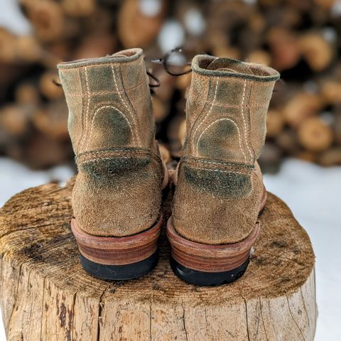 John Lofgren Donkey Puncher Boots in Horween Natural Chromexcel Roughout