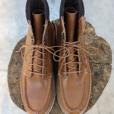 Grant Stone Field Boot in Badalassi Carlo Saddle Tan Minerva