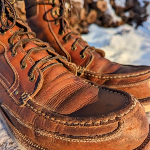 View photo of Grant Stone Field Boot in Badalassi Carlo Saddle Tan Minerva