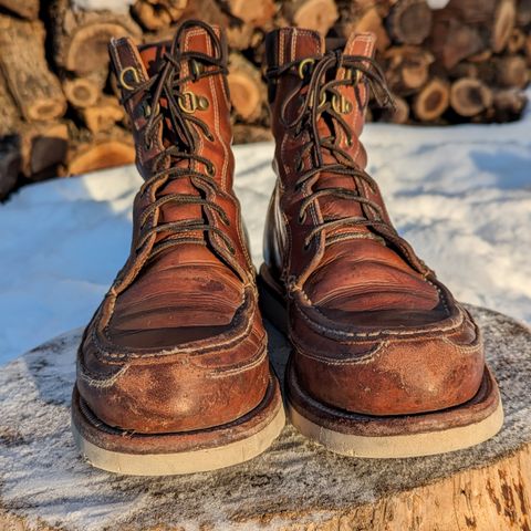 View photo of Grant Stone Field Boot in Badalassi Carlo Saddle Tan Minerva