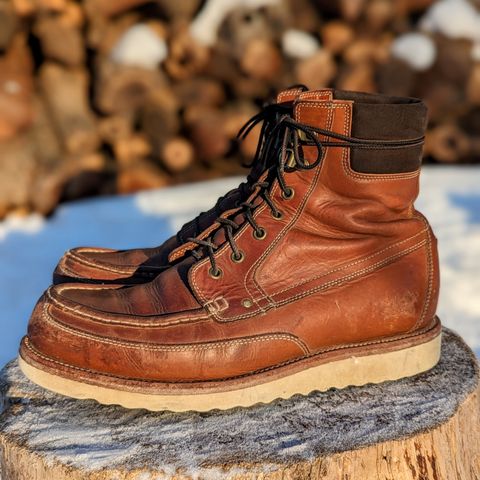 View photo of Grant Stone Field Boot in Badalassi Carlo Saddle Tan Minerva