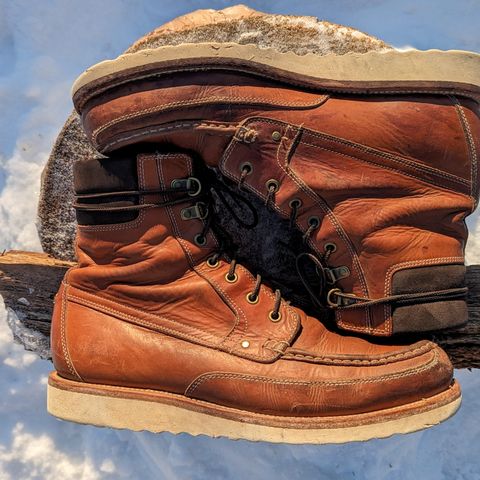 View photo of Grant Stone Field Boot in Badalassi Carlo Saddle Tan Minerva