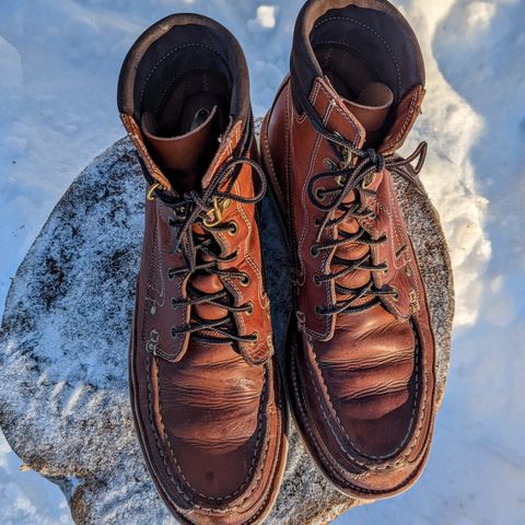 View photo of Grant Stone Field Boot in Badalassi Carlo Saddle Tan Minerva