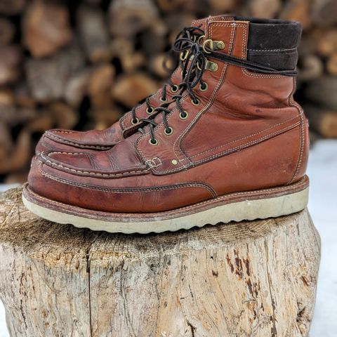 View photo of Grant Stone Field Boot in Badalassi Carlo Saddle Tan Minerva