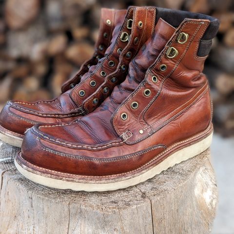 View photo of Grant Stone Field Boot in Badalassi Carlo Saddle Tan Minerva