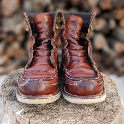 View photo of Grant Stone Field Boot in Badalassi Carlo Saddle Tan Minerva