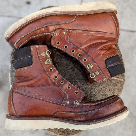 View photo of Grant Stone Field Boot in Badalassi Carlo Saddle Tan Minerva