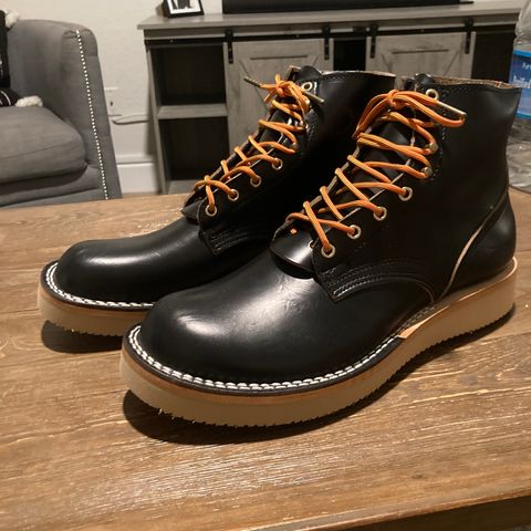 Nicks Free Range in Horween Black Chromexcel