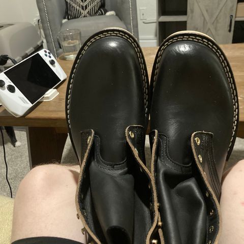Nicks Free Range in Horween Black Chromexcel