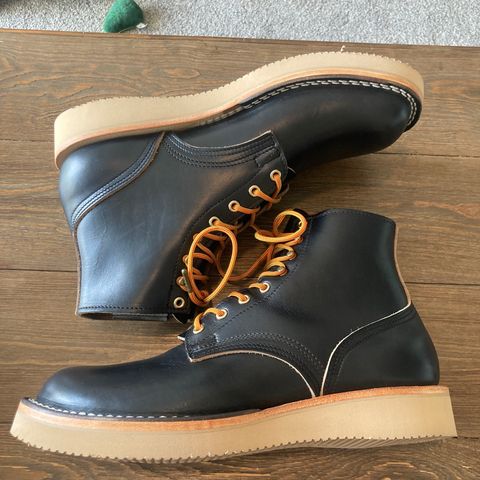 Nicks Free Range in Horween Black Chromexcel