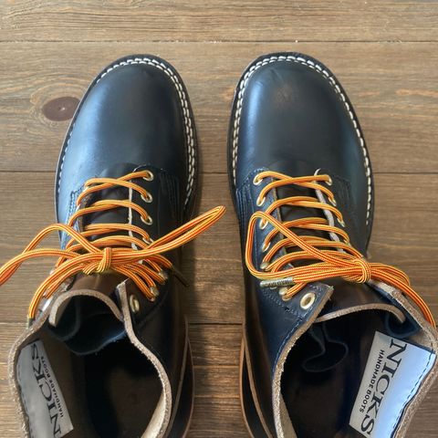 Nicks Free Range in Horween Black Chromexcel
