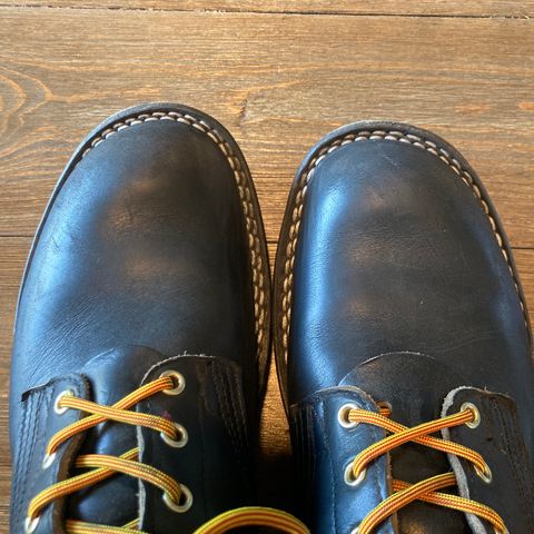 Nicks Free Range in Horween Black Chromexcel