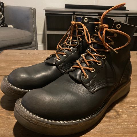 Nicks Free Range in Horween Black Chromexcel