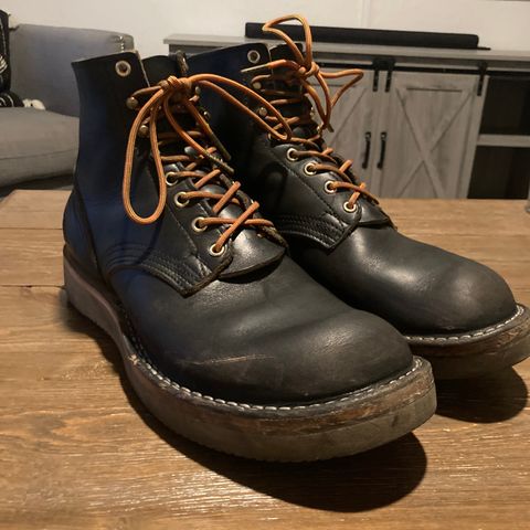 Nicks Free Range in Horween Black Chromexcel